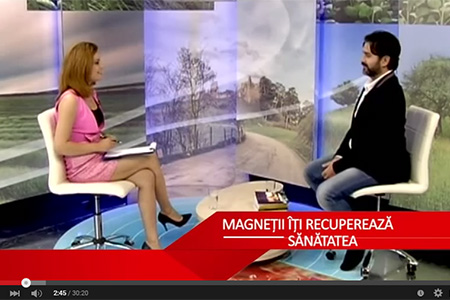 Marius Vornicescu in emisiunea Mereu in Forma - Recupereaza ti sanatatea cu ajutorul magnetilor